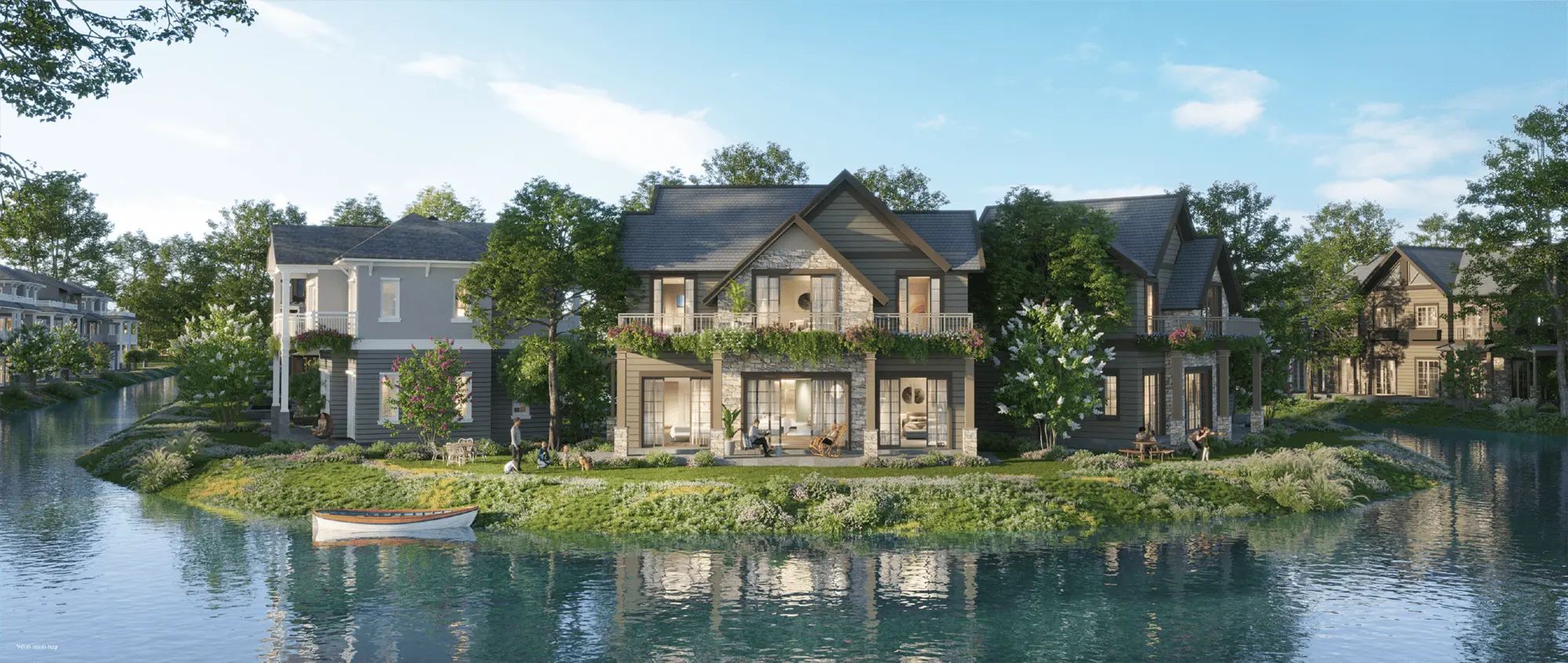 Cuộc sống bên sông thơ mộng với Island Villa Rẻ Quạt, nơi mỗi ngày đều có thể chèo thuyền thư giãn Cuộc sống bên sông thơ mộng với Forest Villa Rẻ Quạt, nơi mỗi ngày đều có thể chèo thuyền thư giãn