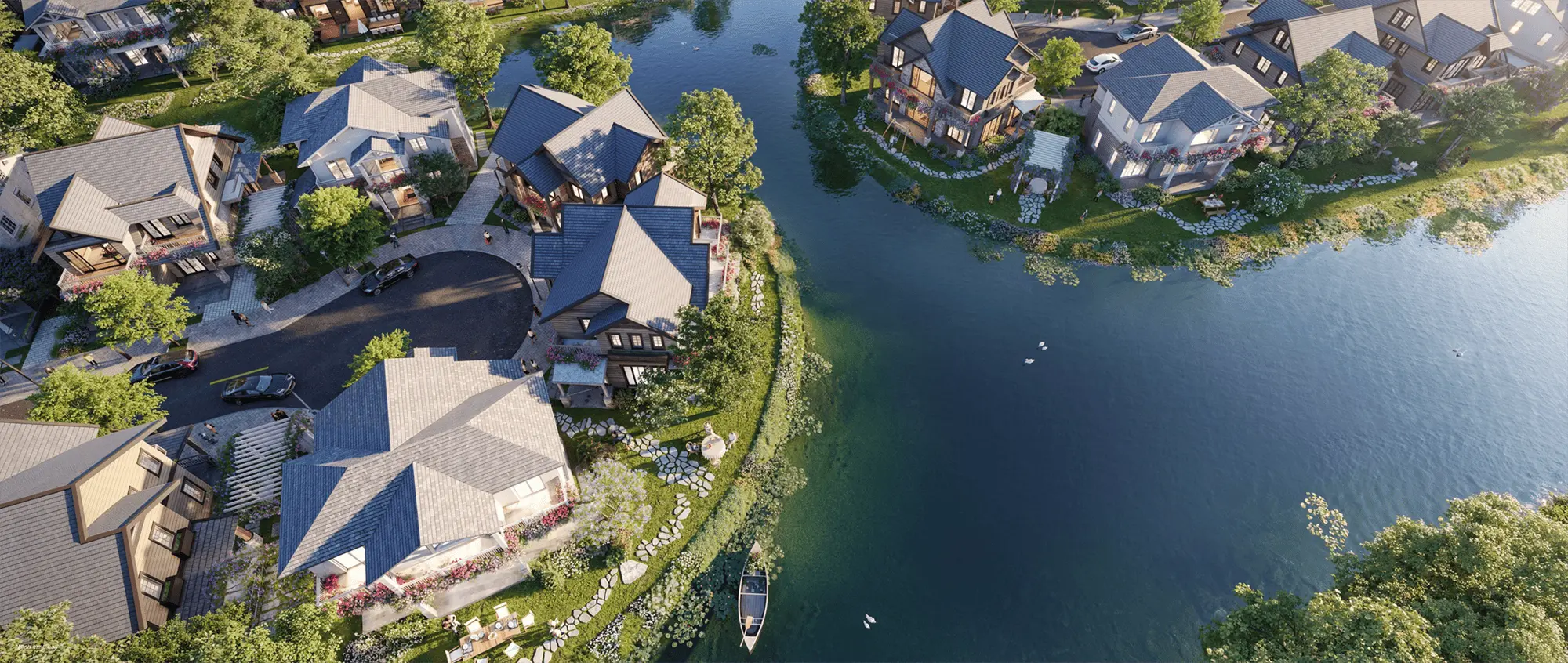 Khu đô thị sinh thái với 60 căn Island Villa Rẻ Quạt, tạo nên cộng đồng sống xanh giữa thiên nhiên Khu đô thị sinh thái với 60 căn Forest Villa Rẻ Quạt, tạo nên cộng đồng sống xanh giữa thiên nhiên