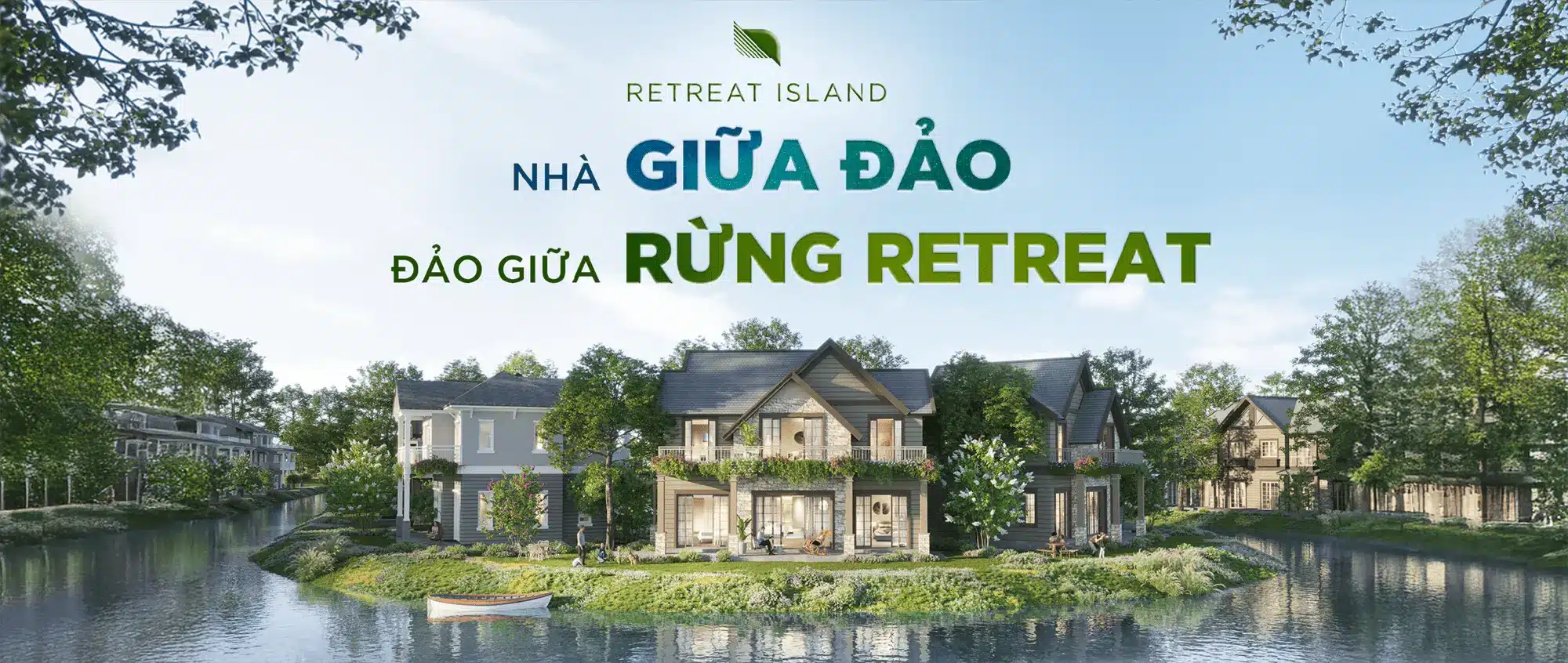 Nhà giữa đảo, đảo giữa rừng retreat – triết lý sống hòa quyện hoàn hảo với thiên nhiên "Nhà giữa đảo, đảo giữa rừng retreat" - triết lý sống hòa quyện hoàn hảo với thiên nhiên.