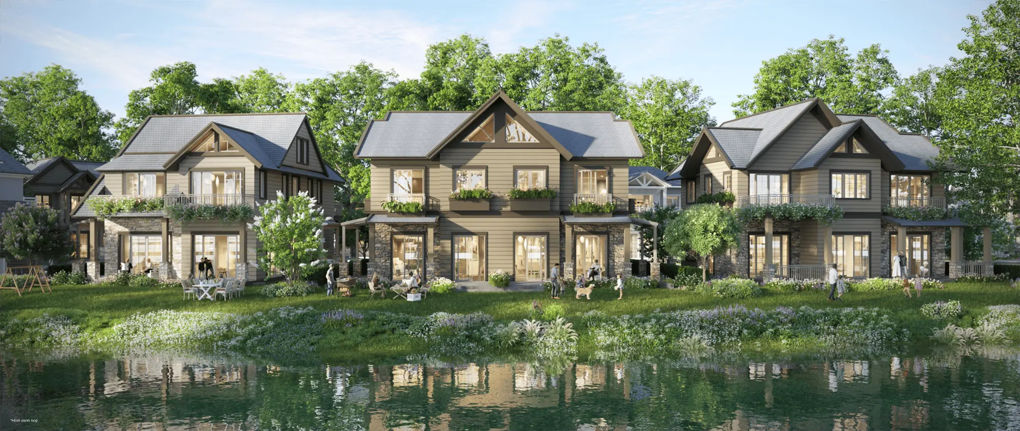 Thiết kế 9,5x20m tối ưu hóa không gian, Island Villa Song Lập mang phong cách kiến trúc hiện đại giữa cảnh quan xanh mát Thiết kế 9,5x20m tối ưu hóa không gian, Forest Villa Song Lập mang phong cách kiến trúc hiện đại giữa cảnh quan xanh mát