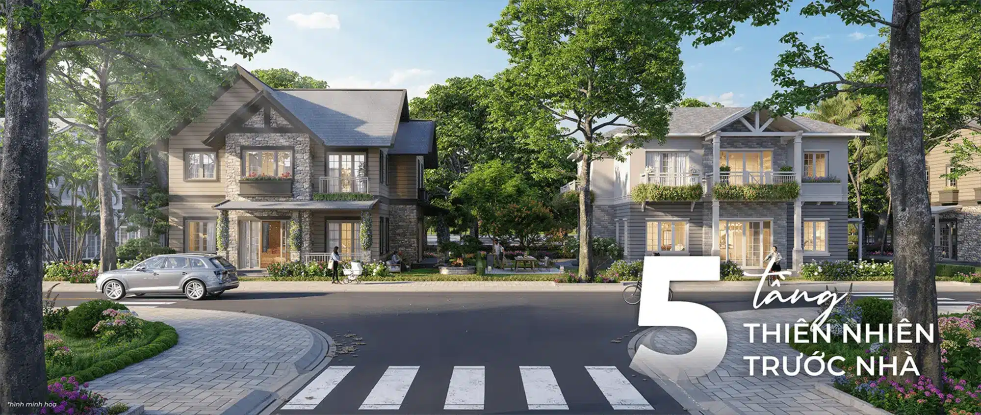 Trải nghiệm không gian sống đa tầng với 5 tầng thiên nhiên trước nhà, mang đến cảm giác hòa quyện với thiên nhiên. Trải nghiệm không gian sống đa tầng với 5 tầng thiên nhiên trước nhà, mang đến cảm giác hòa quyện với thiên nhiên.